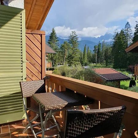 Ferienwohnung Haus Bergrausch Krün Exterior foto